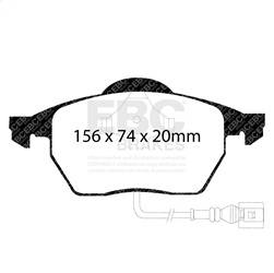 EBC Brakes - EBC Brakes UD687 Ultimax OEM Replacement Brake Pads - Image 1