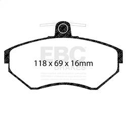 EBC Brakes - EBC Brakes UD704 Ultimax OEM Replacement Brake Pads - Image 1