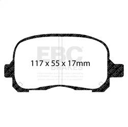 EBC Brakes - EBC Brakes UD741 Ultimax OEM Replacement Brake Pads - Image 1