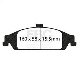 EBC Brakes - EBC Brakes UD752 Ultimax OEM Replacement Brake Pads - Image 1