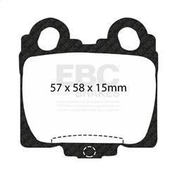 EBC Brakes - EBC Brakes UD771 Ultimax OEM Replacement Brake Pads - Image 1