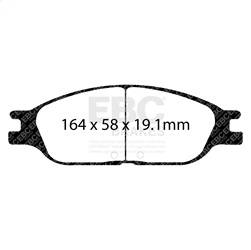 EBC Brakes - EBC Brakes UD803 Ultimax OEM Replacement Brake Pads - Image 1