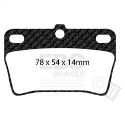 EBC Brakes - EBC Brakes UD1051 Ultimax OEM Replacement Brake Pads - Image 1