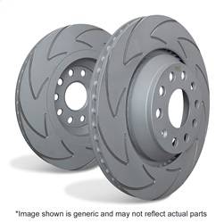 EBC Brakes - EBC Brakes BSD7387 BSD Series Sport Rotor Set w/Ultra Quiet V Slot Configuration - Image 1