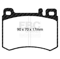 EBC Brakes - EBC Brakes UD424 Ultimax OEM Replacement Brake Pads - Image 1