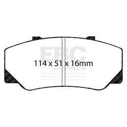 EBC Brakes - EBC Brakes UD511 Ultimax OEM Replacement Brake Pads - Image 1