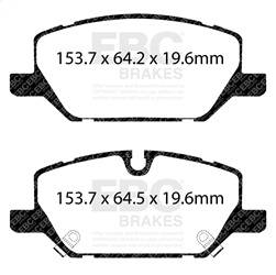 EBC Brakes - EBC Brakes S9KF1951 S9 Kits Yellowstuff and USR Rotors - Image 1