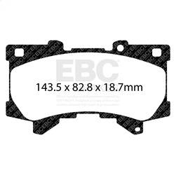 EBC Brakes - EBC Brakes ED92460 Truck/SUV Extra Duty Brake Pads - Image 1