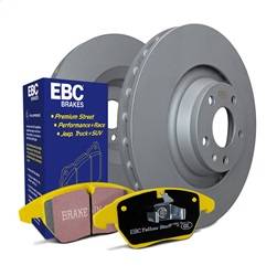 EBC Brakes - EBC Brakes S13KR1877 Yellowstuff Pad and Plain Disc Rotor Kit - Image 1