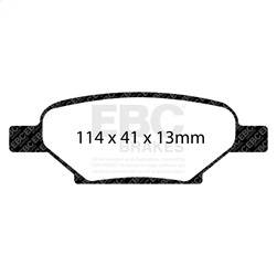 EBC Brakes - EBC Brakes DP21704 Greenstuff 2000 Series Sport Brake Pads - Image 1