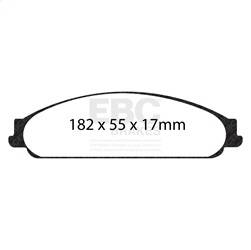EBC Brakes - EBC Brakes DP21730 Greenstuff 2000 Series Sport Brake Pads - Image 1