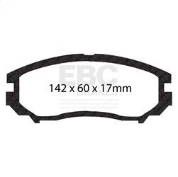 EBC Brakes - EBC Brakes DP21755 Greenstuff 2000 Series Sport Brake Pads - Image 1