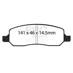 EBC Brakes - EBC Brakes DP21770 Greenstuff 2000 Series Sport Brake Pads - Image 1