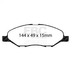 EBC Brakes - EBC Brakes DP21832 Greenstuff 2000 Series Sport Brake Pads - Image 1