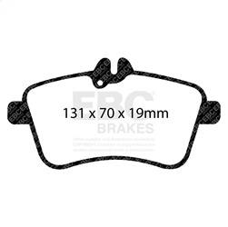 EBC Brakes - EBC Brakes DP21580 Greenstuff 2000 Series Sport Brake Pads - Image 1