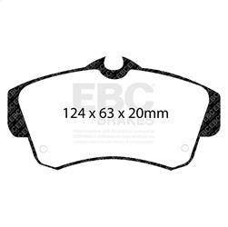 EBC Brakes - EBC Brakes DP21357 Greenstuff 2000 Series Sport Brake Pads - Image 1