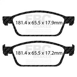 EBC Brakes - EBC Brakes DP43008R Yellowstuff Street And Track Brake Pads - Image 1