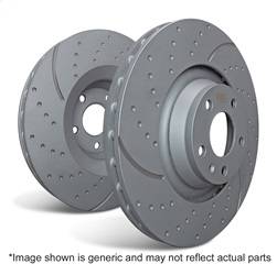 EBC Brakes - EBC Brakes GD7287 3GD Series Sport Slotted Rotor Set - Image 1