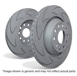 EBC Brakes - EBC Brakes BSD1358 BSD Series Sport Rotor Set w/Ultra Quiet V Slot Configuration - Image 1