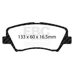EBC Brakes - EBC Brakes UD1543 Ultimax OEM Replacement Brake Pads - Image 1