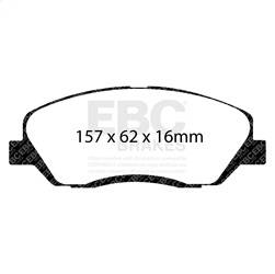 EBC Brakes - EBC Brakes UD1202 Ultimax OEM Replacement Brake Pads - Image 1