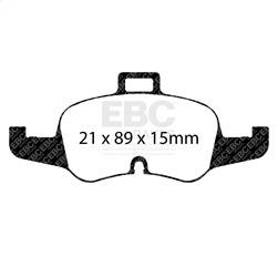 EBC Brakes - EBC Brakes DP32256C Redstuff Ceramic Low Dust Brake Pads - Image 1