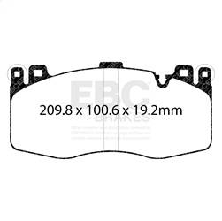 EBC Brakes - EBC Brakes DP32370C Redstuff Ceramic Low Dust Brake Pads - Image 1