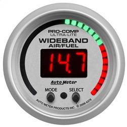 AutoMeter - AutoMeter 4397 Ultra-Lite Digital Air/Fuel Ratio Gauge - Image 1