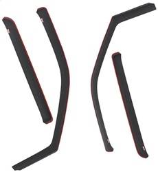 Westin - Westin 72-37907 Matte In-Channel Wind Deflector - Image 1