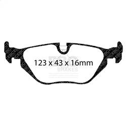 EBC Brakes - EBC Brakes S11KR1016 S11 Kits Greenstuff 2000 and RK Rotors - Image 1