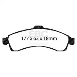 EBC Brakes - EBC Brakes S14KF1124 S14 Kits Greenstuff and RK Rotors SUV - Image 1