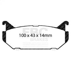 EBC Brakes - EBC Brakes S13KR1138 S13 Kits Yellowstuff and RK Rotors - Image 1