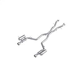 MBRP Exhaust - MBRP Exhaust S5107AL Armor Lite Cat Back Exhaust System - Image 1