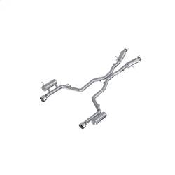 MBRP Exhaust - MBRP Exhaust S5109AL Armor Lite Cat Back Exhaust System - Image 1