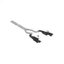 MBRP Exhaust - MBRP Exhaust S7282BLK Armor BLK Cat Back Exhaust System - Image 1