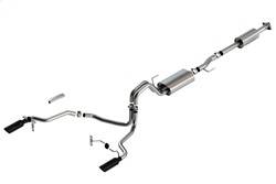 Borla - Borla 140865BC Touring Cat-Back Exhaust System - Image 1