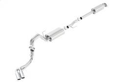 Borla - Borla 140617 Touring Cat-Back Exhaust System - Image 1