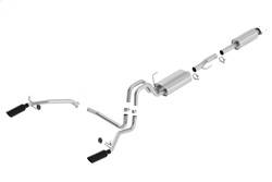 Borla - Borla 140416BC S-Type Cat-Back Exhaust System - Image 1