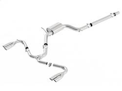Borla - Borla 140741SB S-Type Cat-Back Exhaust System - Image 1