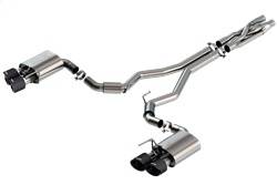 Borla - Borla 140837CF ATAK Cat-Back Exhaust System - Image 1