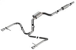 Borla - Borla 140850SB S-Type Cat-Back Exhaust System - Image 1