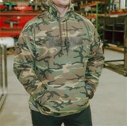 Kooks Custom Headers - Kooks Custom Headers HS-100610 Kooks Camo Pullover Hoodie - Image 1