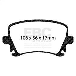 EBC Brakes - EBC Brakes S4KR1106 S4 Kits Redstuff and USR Rotor - Image 1