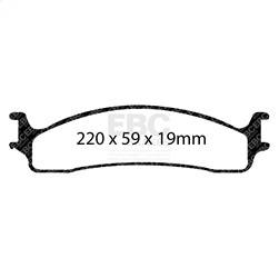 EBC Brakes - EBC Brakes S13KF1400 S13 Kits Yellowstuff and RK Rotors - Image 1