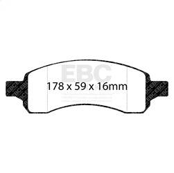 EBC Brakes - EBC Brakes S1KF1526 S1 Kits Ultimax 2 and RK Rotors - Image 1