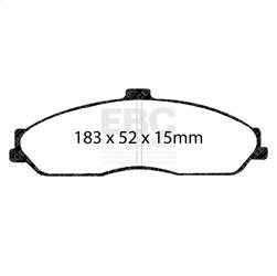 EBC Brakes - EBC Brakes S20K1912 S20 Kits Ultimax and Plain Rotors - Image 1