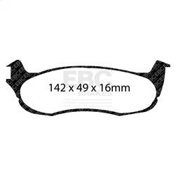 EBC Brakes - EBC Brakes S2KR2482 S2 Kits Greenstuff 6000 and USR Rotors - Image 1