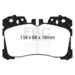 EBC Brakes - EBC Brakes S4KF1291 S4 Kits Redstuff and USR Rotor - Image 1