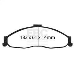 EBC Brakes - EBC Brakes S13KF1630 S13 Kits Yellowstuff and RK Rotors - Image 1