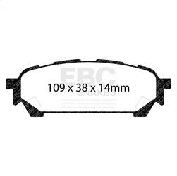 EBC Brakes - EBC Brakes S2KR1620 S2 Kits Greenstuff 2000 and USR Rotors - Image 1